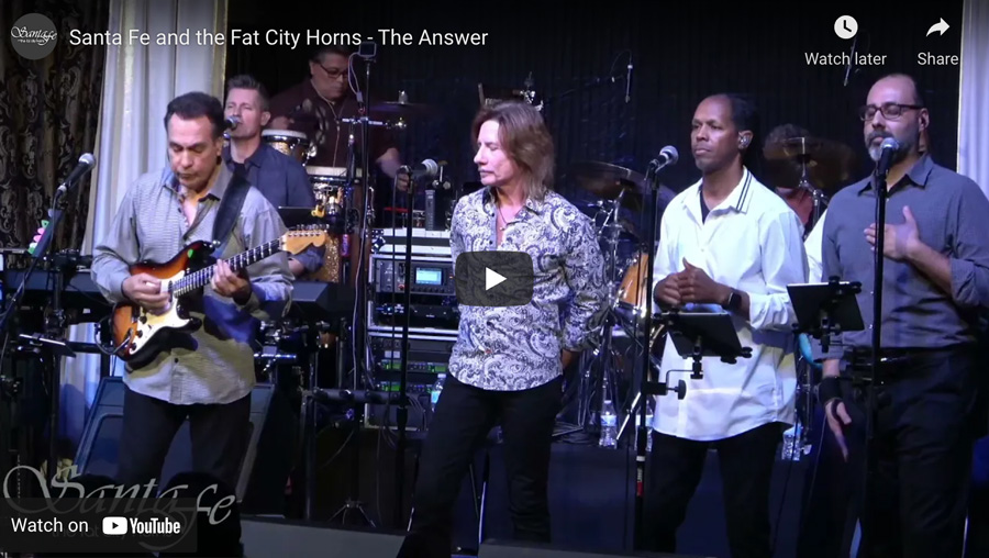 Youtube featured image: Santa Fe and the Fat City Horns - The Answer