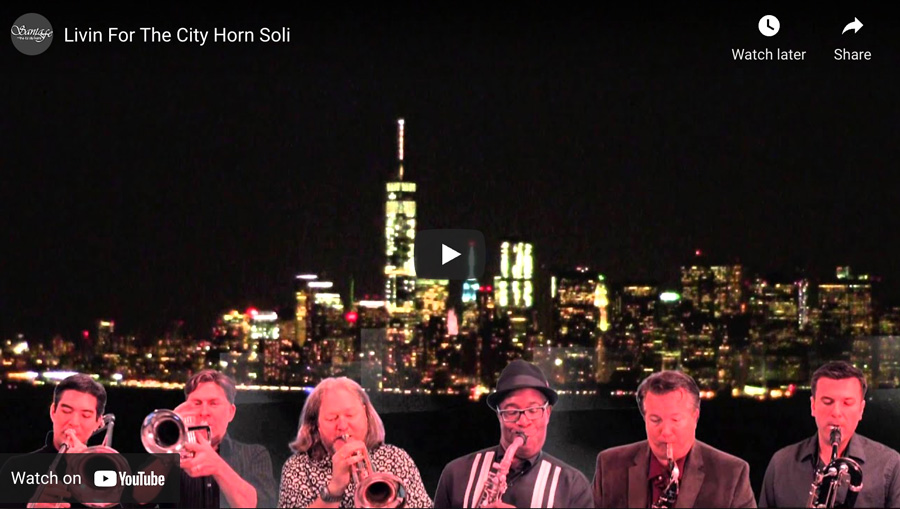 Youtube featured image: Livin for the City Horn Soli