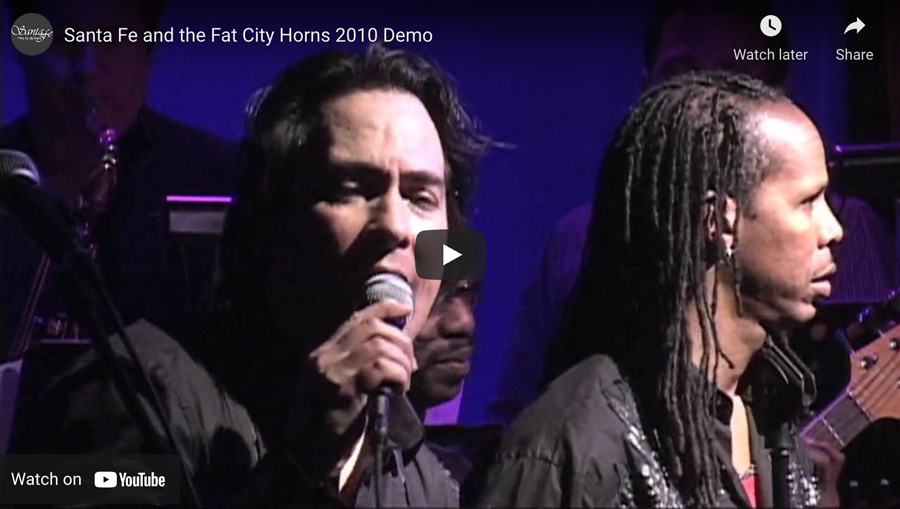 Youtube featured image: Santa Fe and the Fat City Horns 2010 Demo