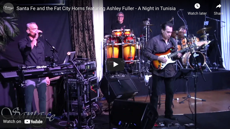 Youtube featured image: Santa Fe and the Fat City Horns featuring Ashley Fuller